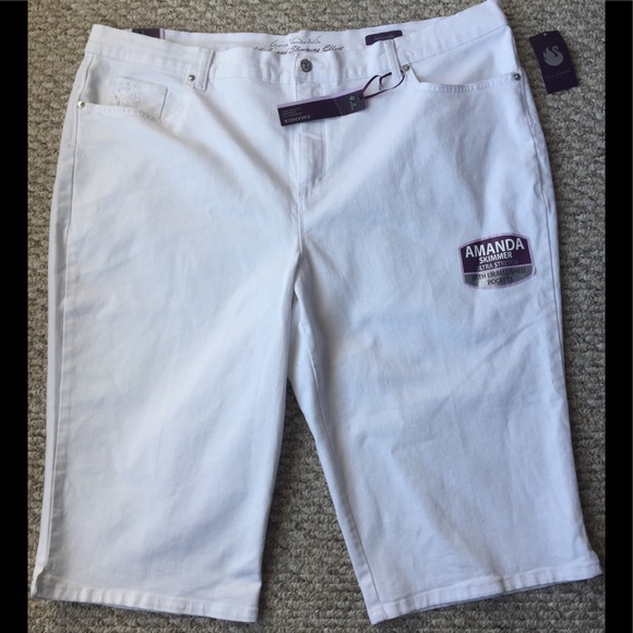56 off gloria vanderbilt pants nwt plus size capris poshmark gloria vanderbilt capris plus size